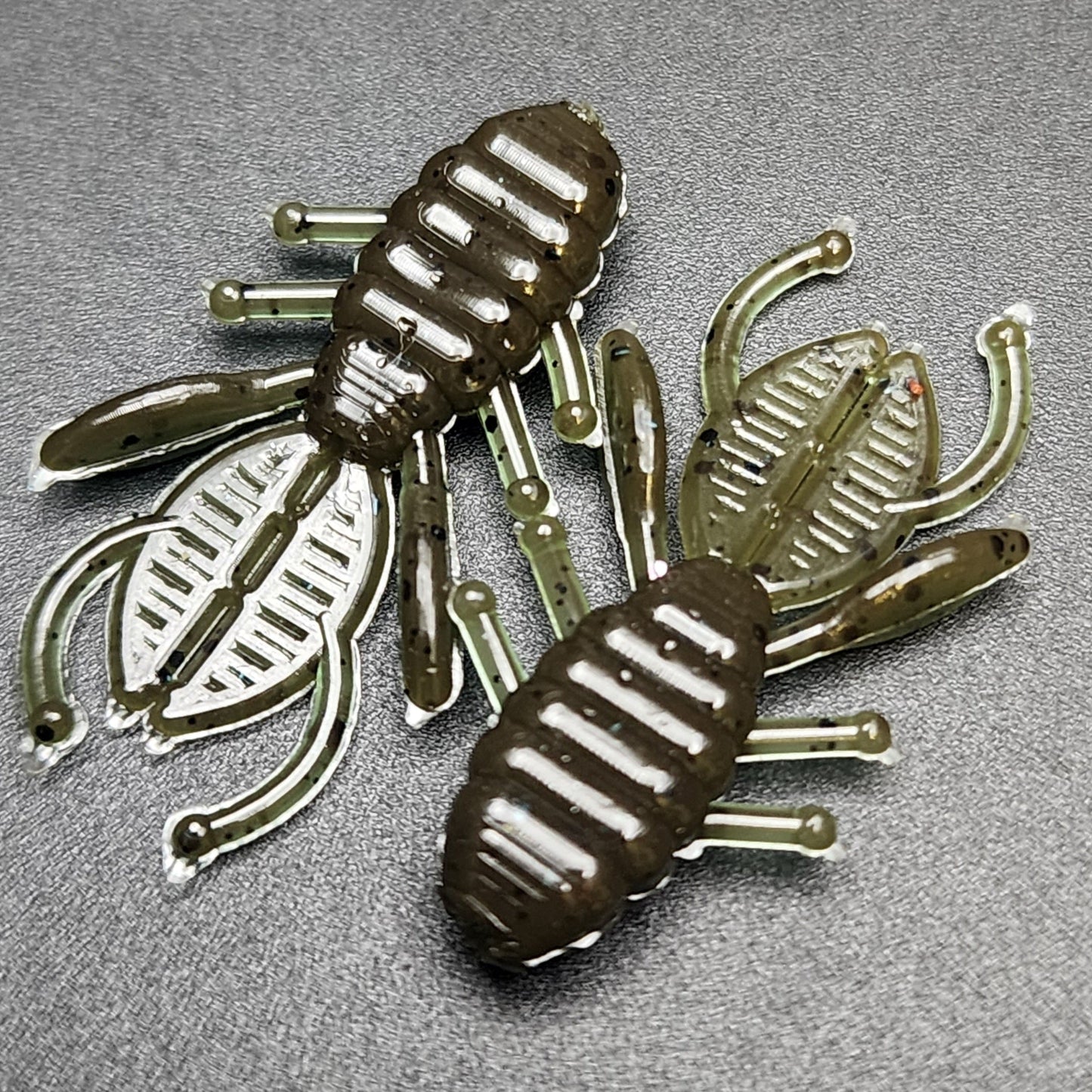 Creek Life Lures 1.3" Micro Creature Bait "The Anaconda Beaver"