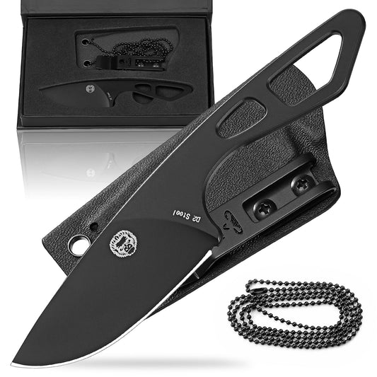 Holtzman's Gorilla Survival "THE SNAKEBITE" SURVIVAL NECK KNIFE