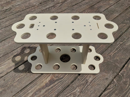 Fat Fish Designz V10 Seat Post Vertical Rod Rack (holds 10 rods)