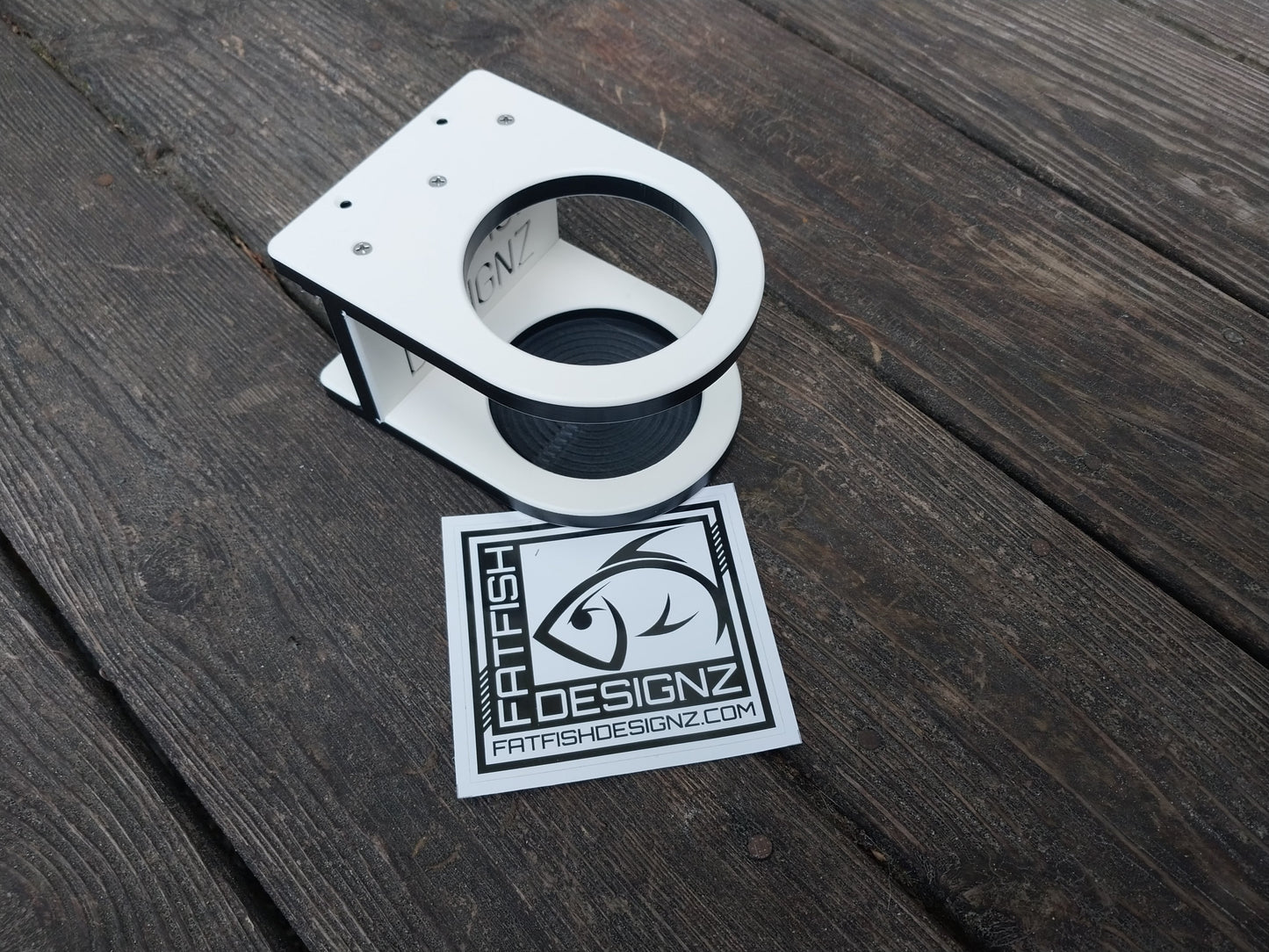 Fat Fish Designz Cup Holders (Cutting Board Mount)