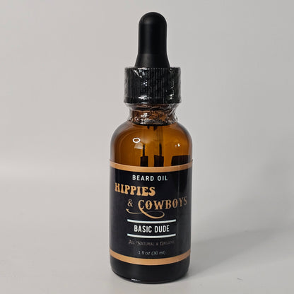 Hippies & Cowboys Beard Care Basic Dude Beard Oil