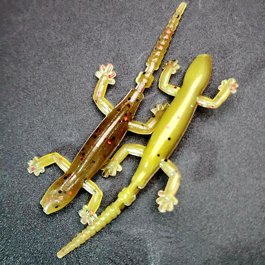 Creek Life Lures Jar of 2" Salamander "The Moss Dweller"