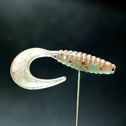 Creek Life Lure Co. 1" Micro Curl Tail Grub "The Tennessee Twister"