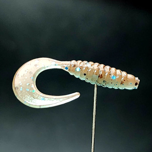 Creek Life Lure Co. 1" Micro Curl Tail Grub "The Tennessee Twister"