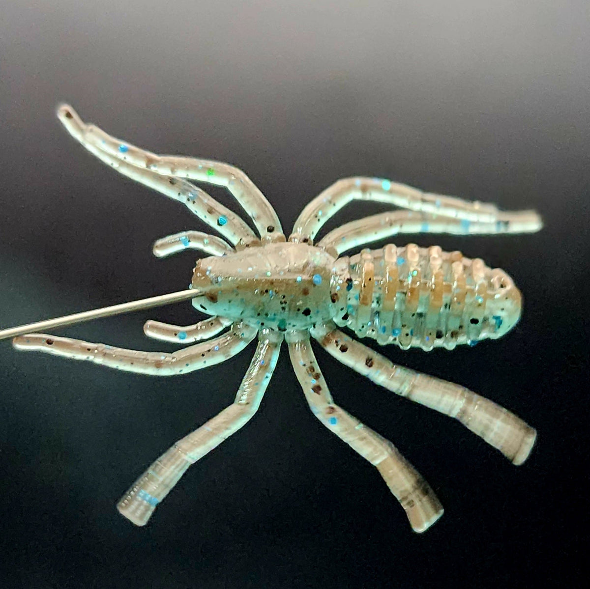 Creek Life Lure Co. 1" Micro Spider Bait "The Writing Spider"