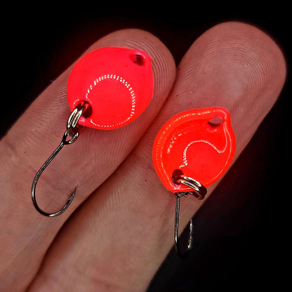 Creek Life Lure Co. 1/16oz Half Inch Mini Spoon "The Dew Drop"