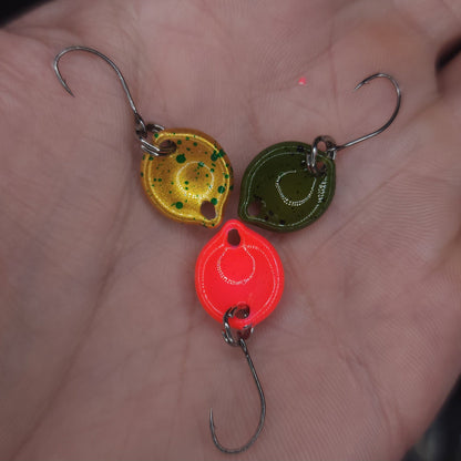 Creek Life Lure Co. 1/16oz Half Inch Mini Spoon "The Dew Drop"