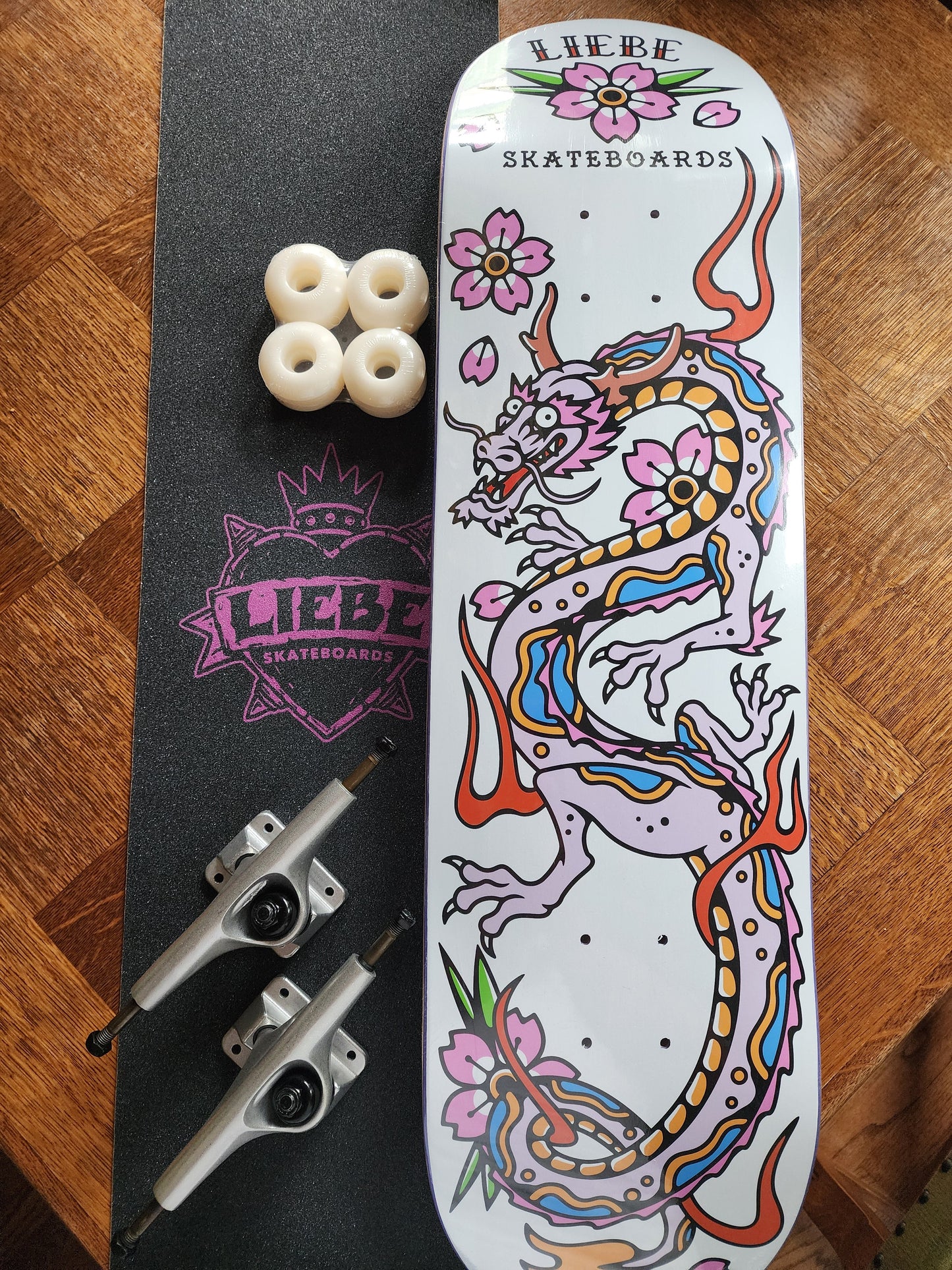 Liebe Skateboards Liebe Punk Heart Grip Tape