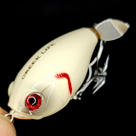 Creek Life Lure Co. 1.4" Floating Micro Prop Bait "Hillbilly Plop"