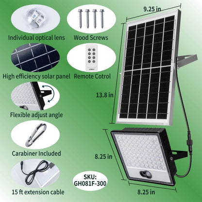 Langy Solar Green Floodlight for Night Hunting