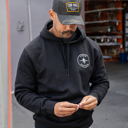 Toor Knives Logo Pullover - Black/White
