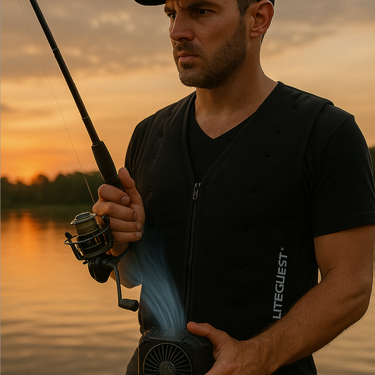 LITEGUEST™ Water Cooling Vest – 12H Chill with 1L Water for Heat Relief