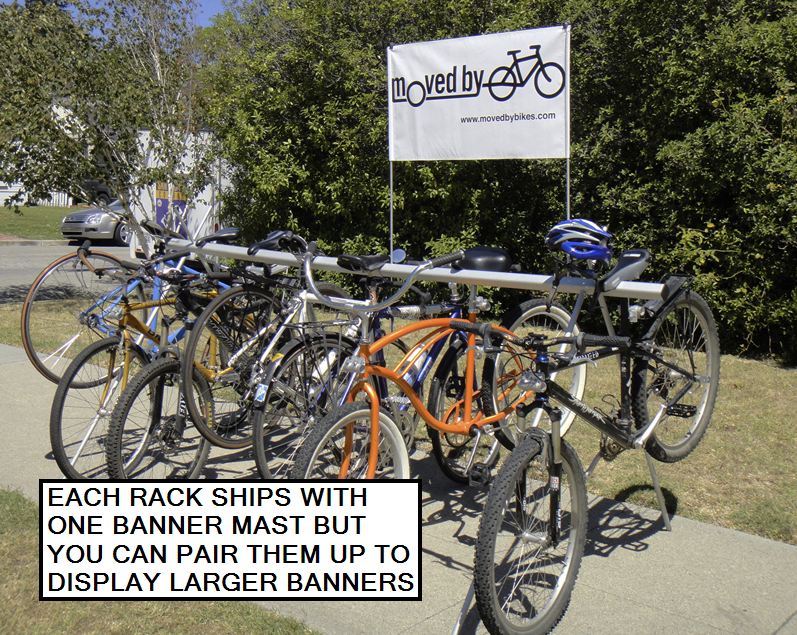Moved By Bikes Valet Rack / Event Stand