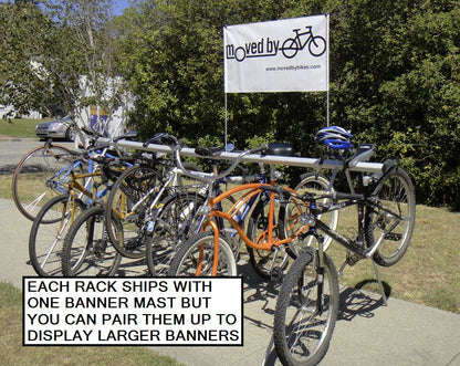 Moved By Bikes Valet Rack / Event Stand