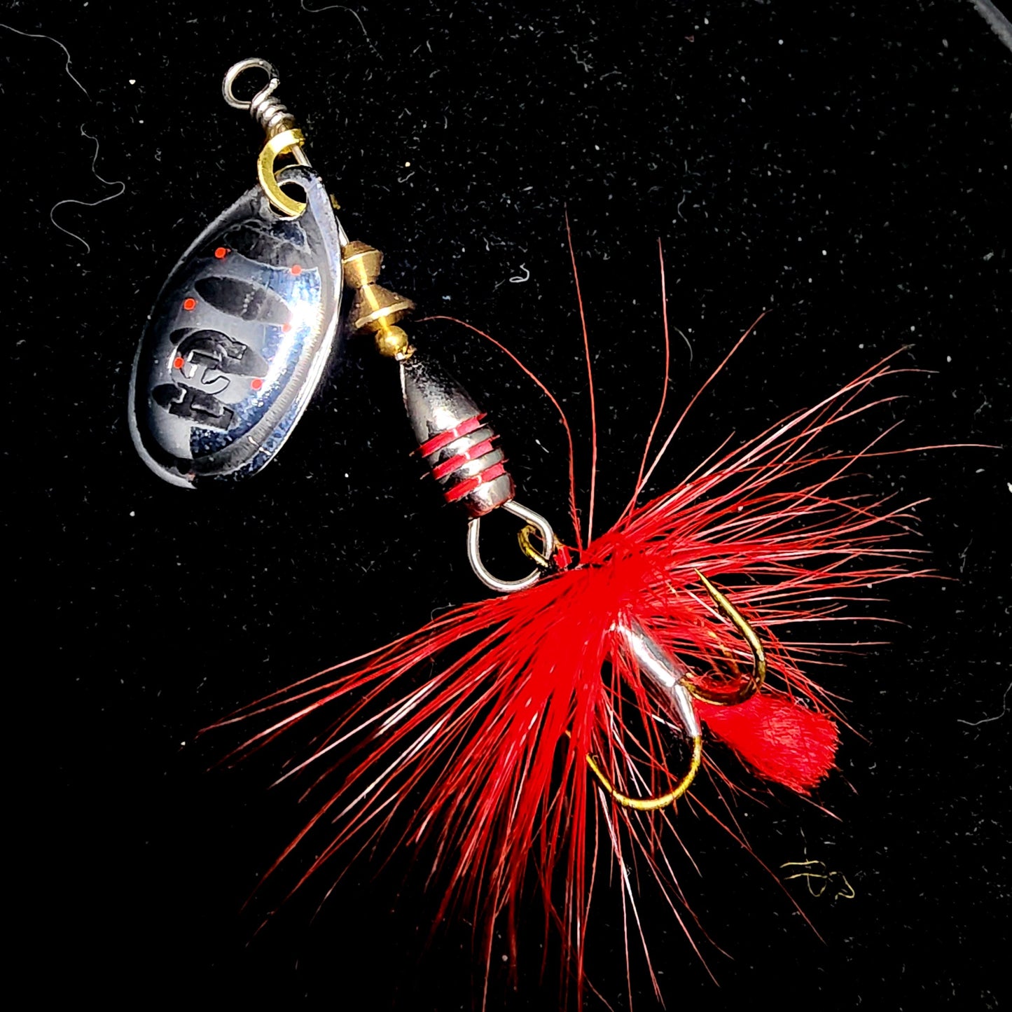 Creek Life Lure Co. 1/8oz Tungsten Inline Spinner "The Spin-N-Grin"