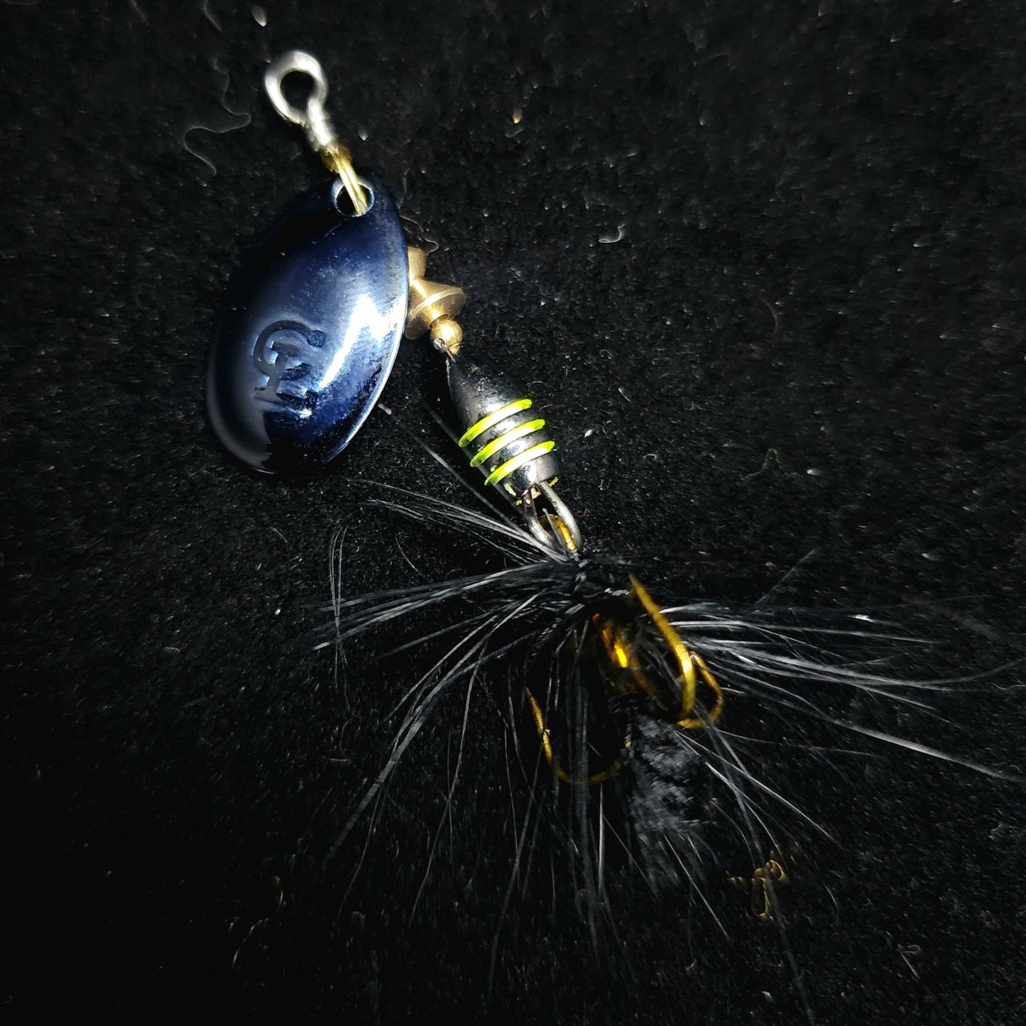 Creek Life Lure Co. 1/8oz Tungsten Inline Spinner "The Spin-N-Grin"