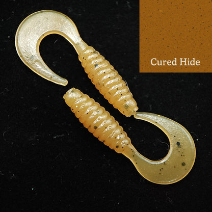 Creek Life Lure Co. 1" Micro Curl Tail Grub "The Tennessee Twister"