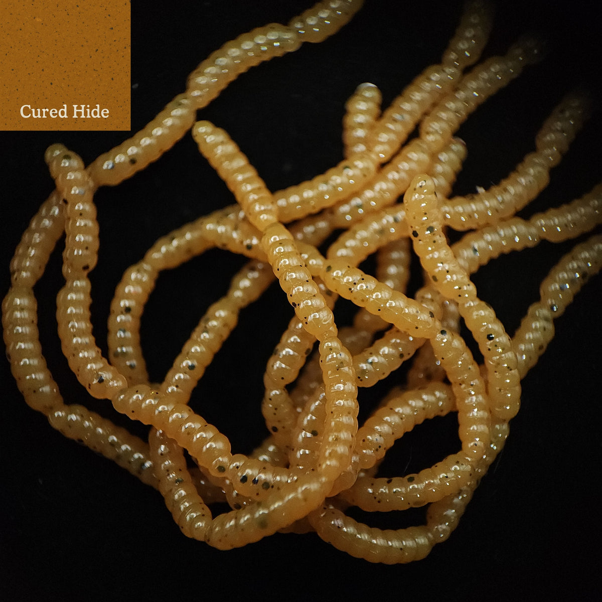 Creek Life Lure Co. 0.5" Inch Maggot Larvae "The Apple Maggot"