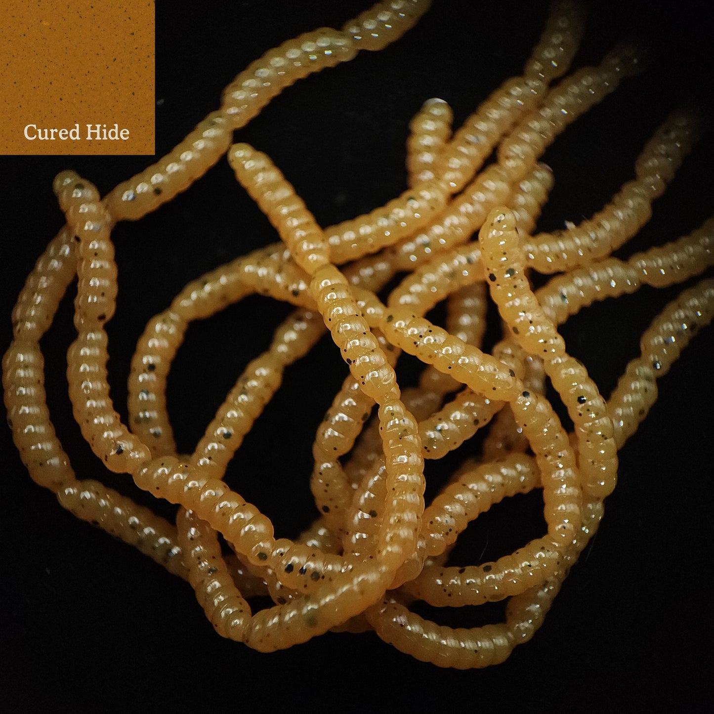 Creek Life Lure Co. 0.5" Inch Maggot Larvae "The Apple Maggot"