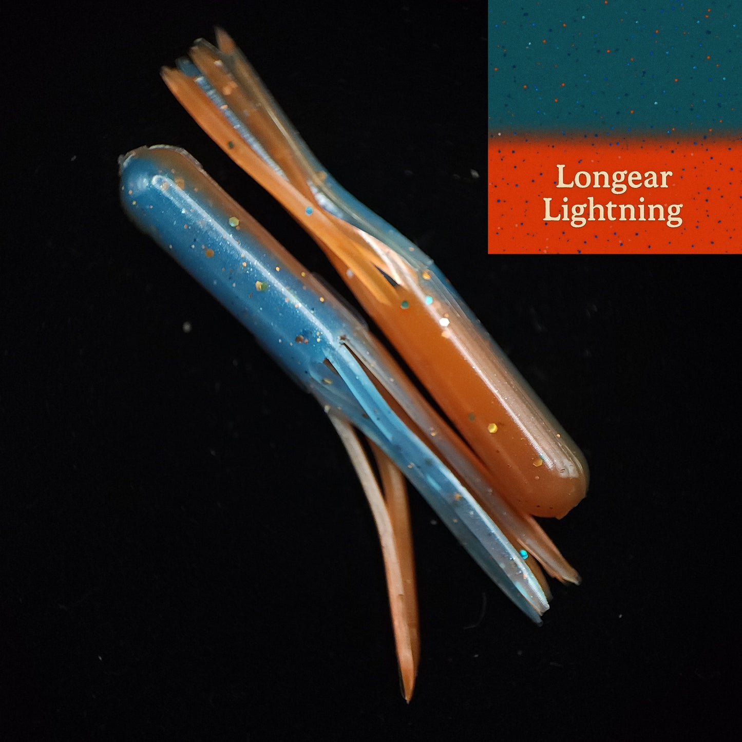 Creek Life Lure Co. 1.8" Micro Hollow Tube "The Whisker-Doodle Dangleworm"