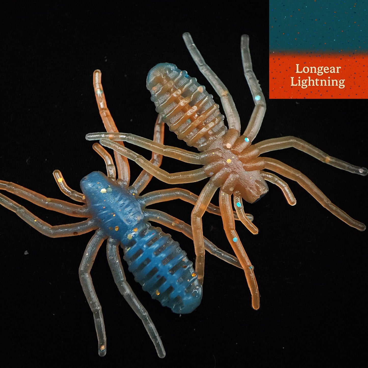 Creek Life Lure Co. 1" Micro Spider Bait "The Writing Spider"