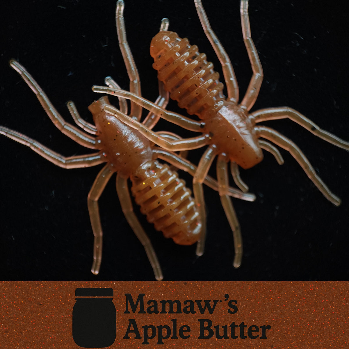 Creek Life Lure Co. 1" Micro Spider Bait "The Writing Spider"