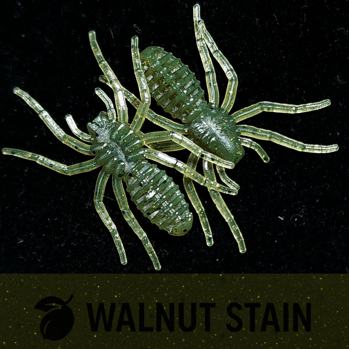 Creek Life Lure Co. 1" Micro Spider Bait "The Writing Spider"