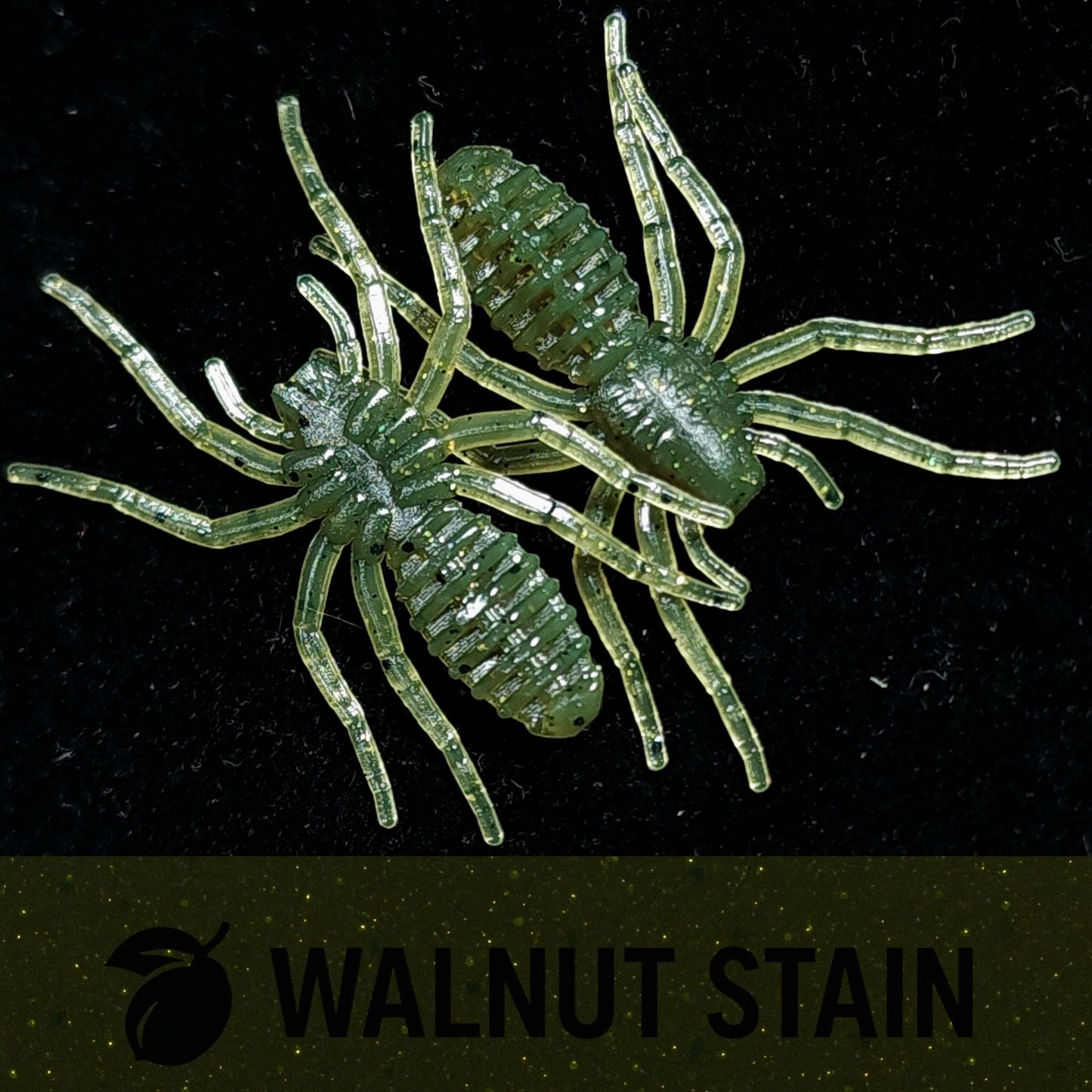 Creek Life Lure Co. 1" Micro Spider Bait "The Writing Spider"