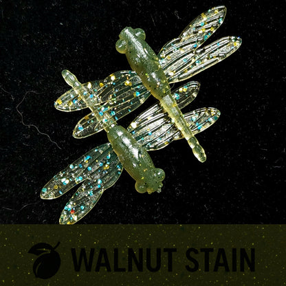 Creek Life Lure Co. Jar of 1" Floating Dragonfly "The Skeeter Hawk"