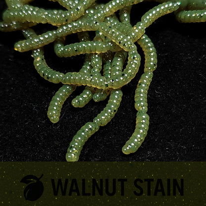 Creek Life Lure Co. 0.5" Inch Maggot Larvae "The Apple Maggot"