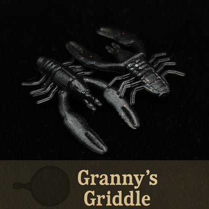 Creek Life Lure Co. Jar of 1" Inch Micro Crayfish "The Creek Crawler"