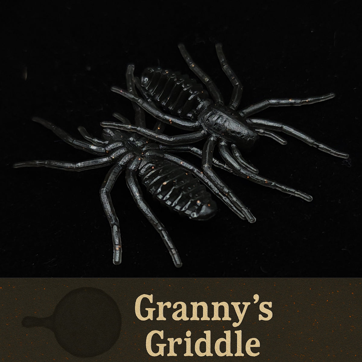 Creek Life Lure Co. 1" Micro Spider Bait "The Writing Spider"