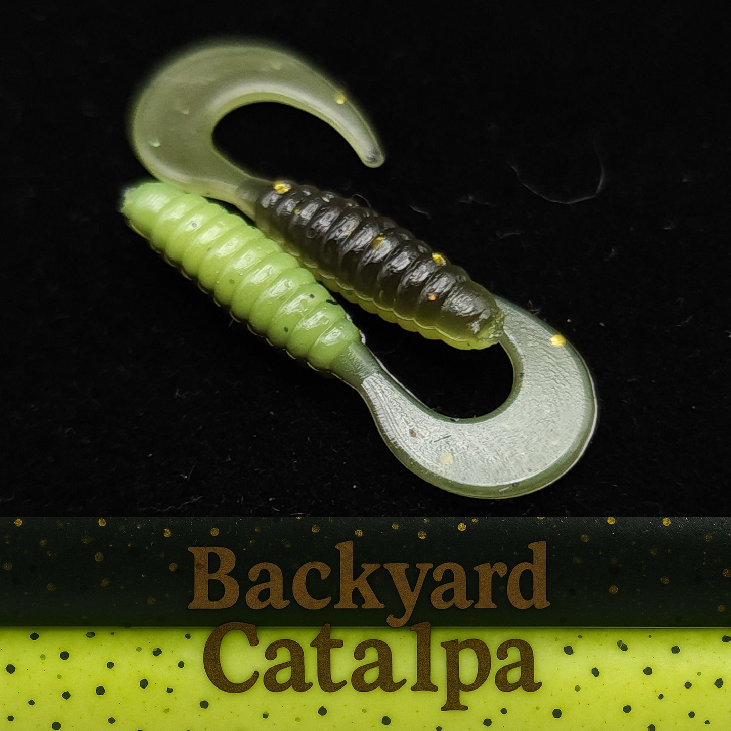 Creek Life Lure Co. Jar of 1" Micro Curl Tail Grub "The Tennessee Twister"