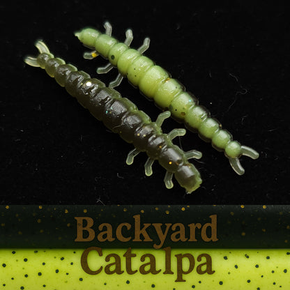 Creek Life Lure Co. Jar of 1.3" Caddis Fly Larvae "Stream Weaver"