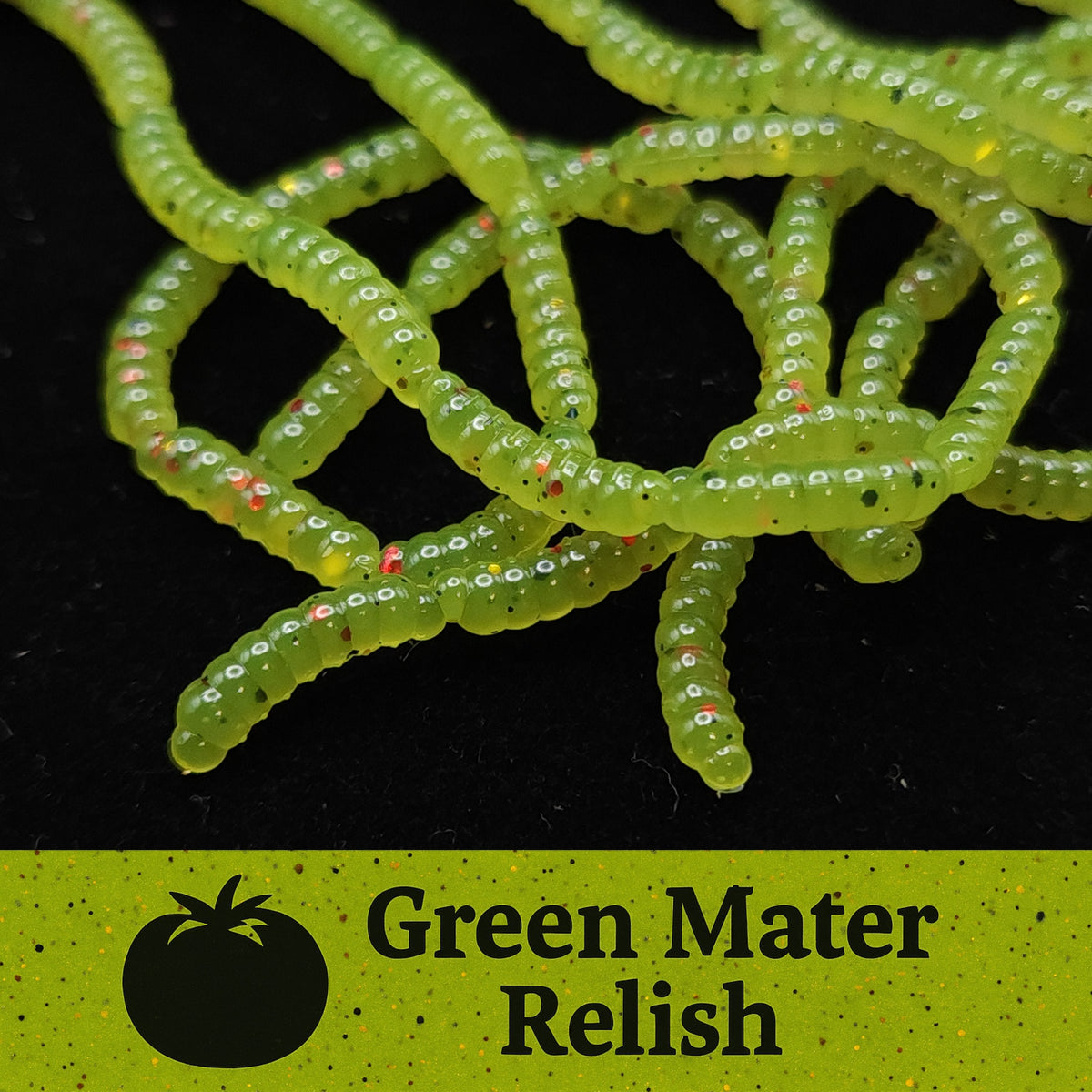Creek Life Lure Co. 0.5" Inch Maggot Larvae "The Apple Maggot"