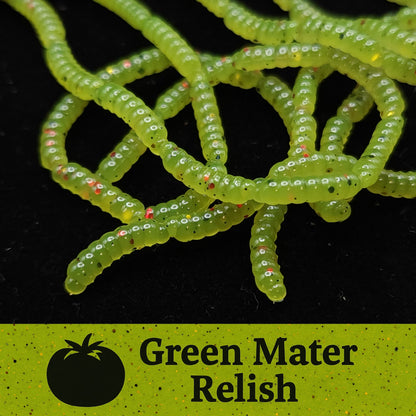 Creek Life Lure Co. 0.5" Inch Maggot Larvae "The Apple Maggot"