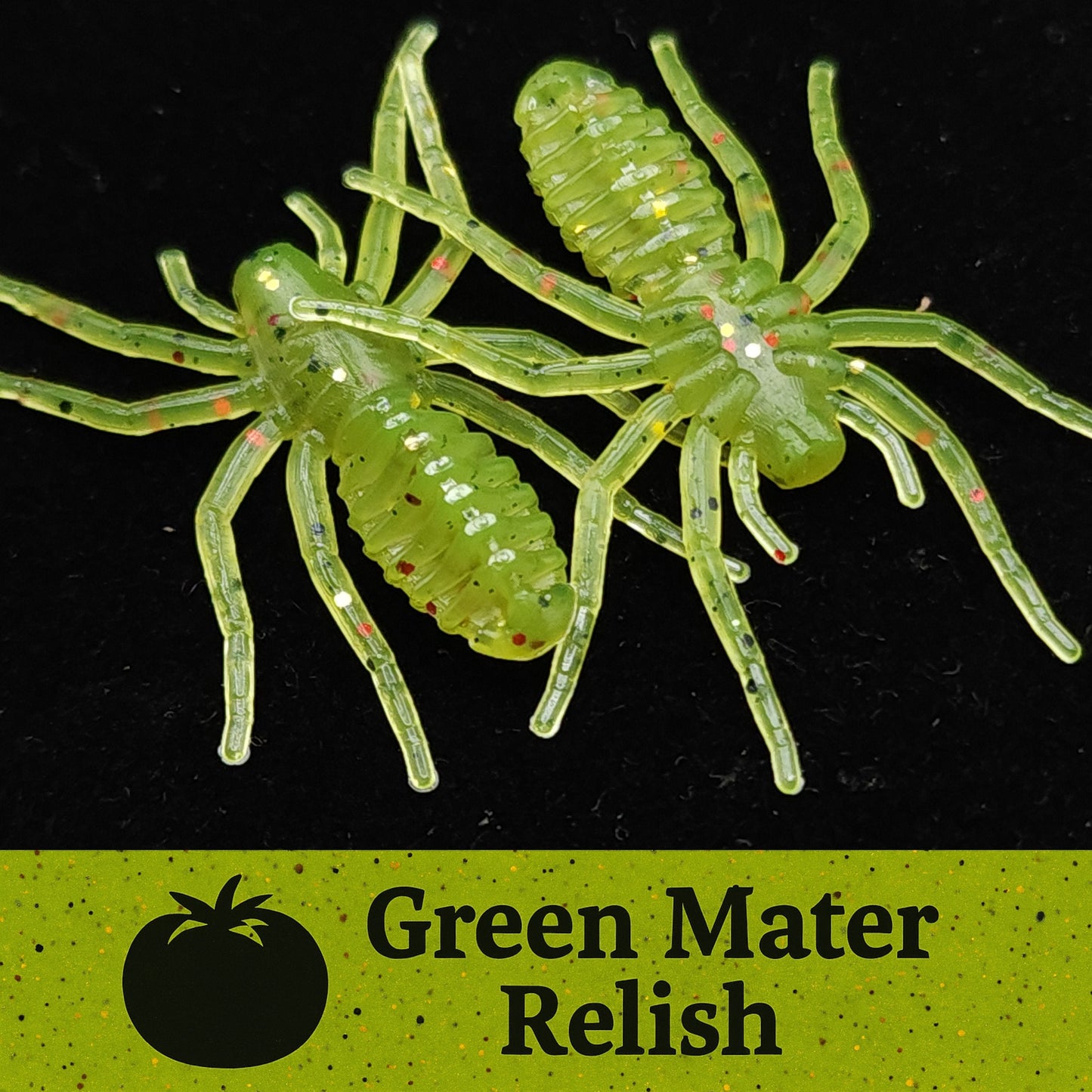 Creek Life Lure Co. 1" Micro Spider Bait "The Writing Spider"