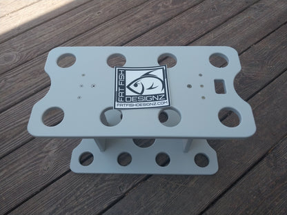 Fat Fish Designz V8 Seat Post Vertical Rod Rack (holds 8 rods)