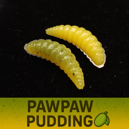 Creek Life Lure Co. Jar of 1" Waxworm "The Tater Bug"