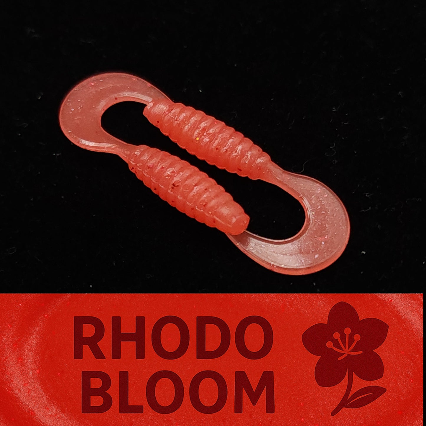 Creek Life Lure Co. Jar of 1" Micro Curl Tail Grub "The Tennessee Twister"