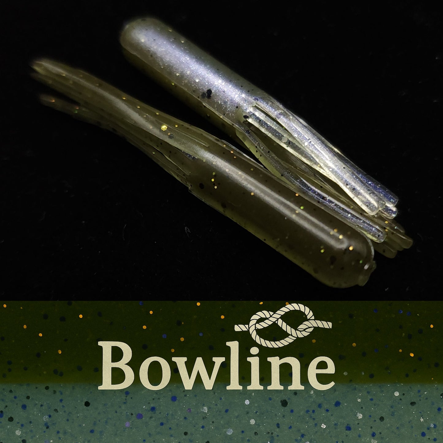 Creek Life Lure Co. 1.8" Micro Hollow Tube "The Whisker-Doodle Dangleworm"