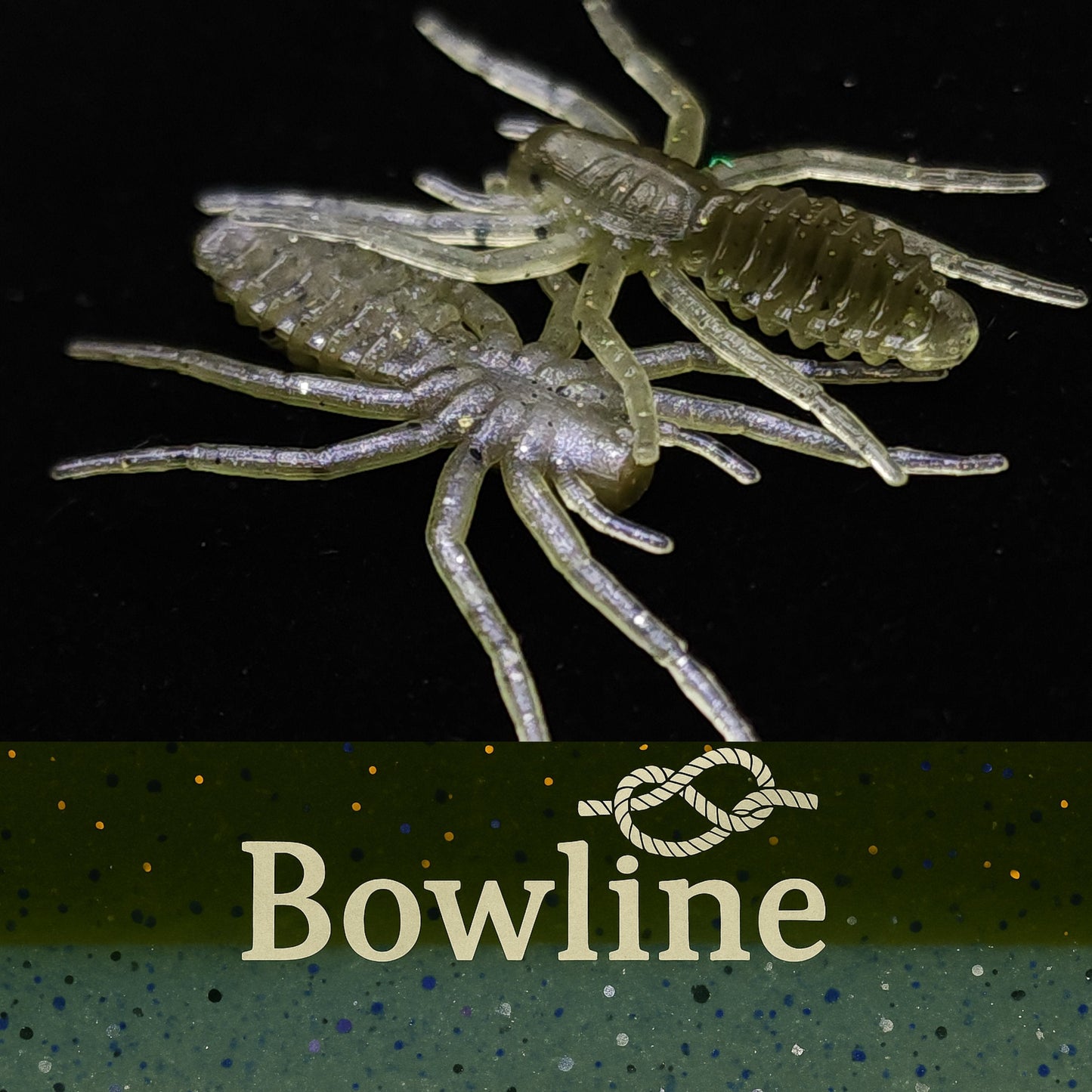 Creek Life Lure Co. 1" Micro Spider Bait "The Writing Spider"