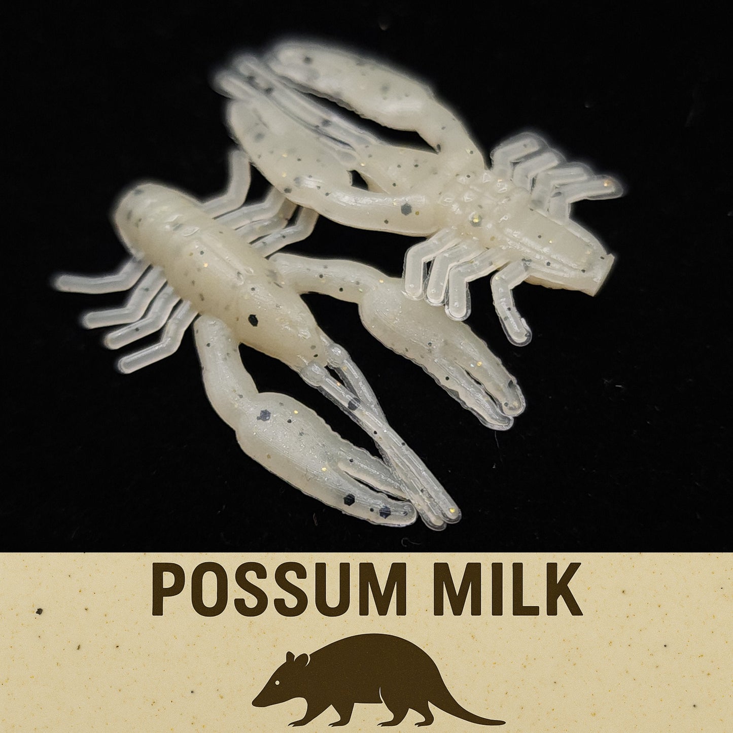 Creek Life Lure Co. Jar of 1" Inch Micro Crayfish "The Creek Crawler"