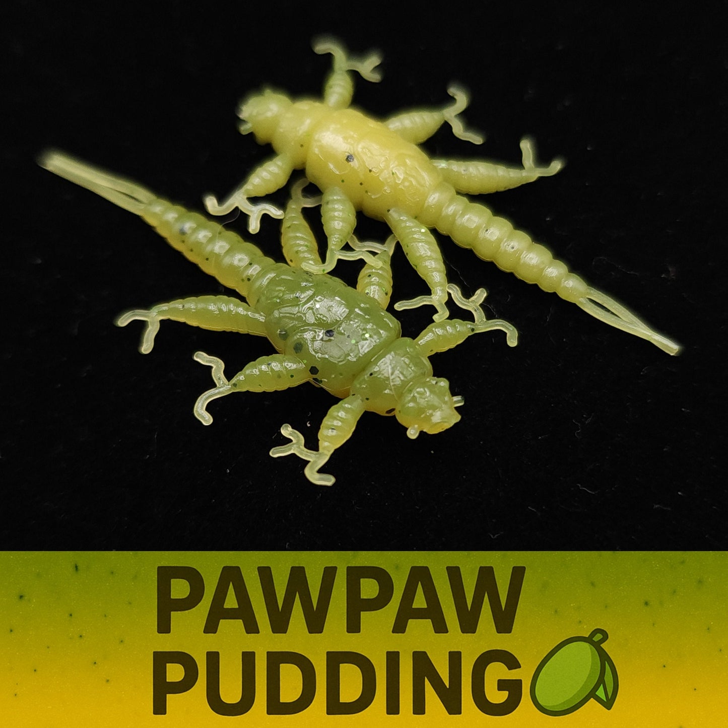 Creek Life Lure Co. Jar of 1.5" Inch Stonefly Larvae "The Morelkin"