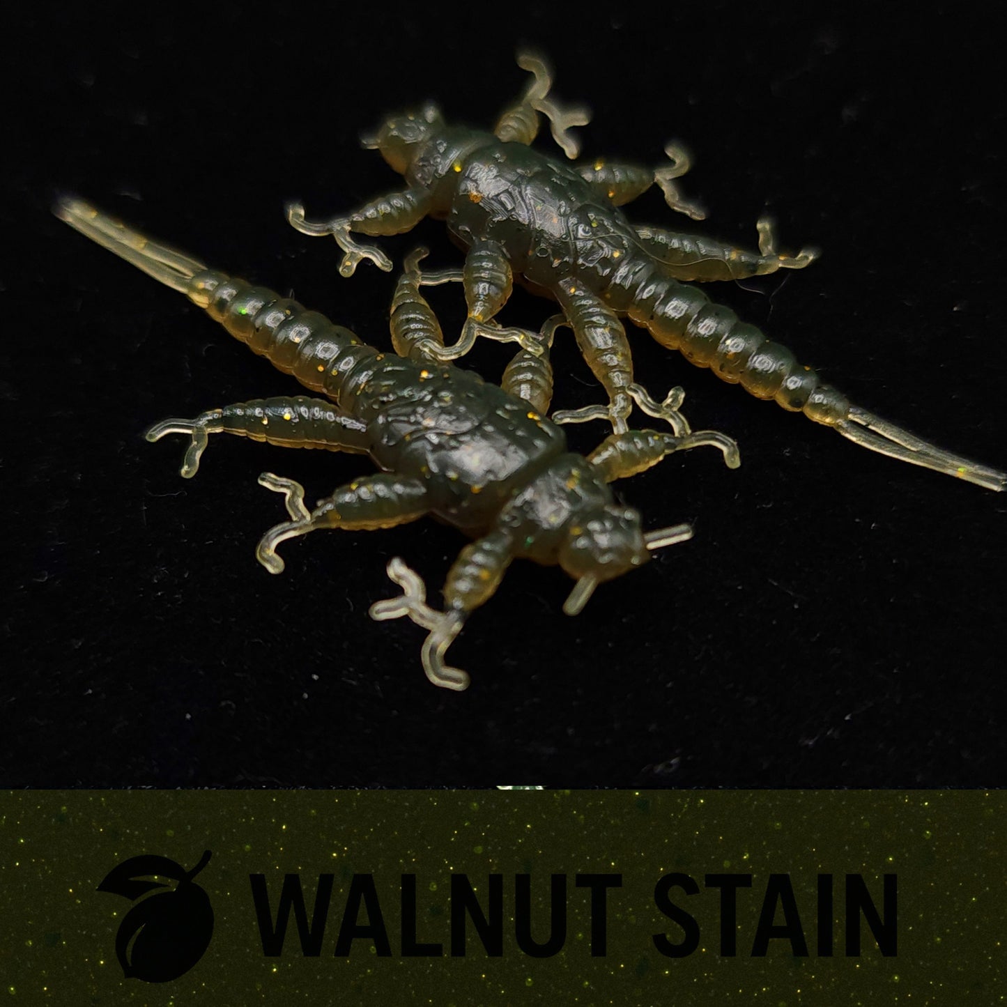 Creek Life Lure Co. Jar of 1.5" Inch Stonefly Larvae "The Morelkin"