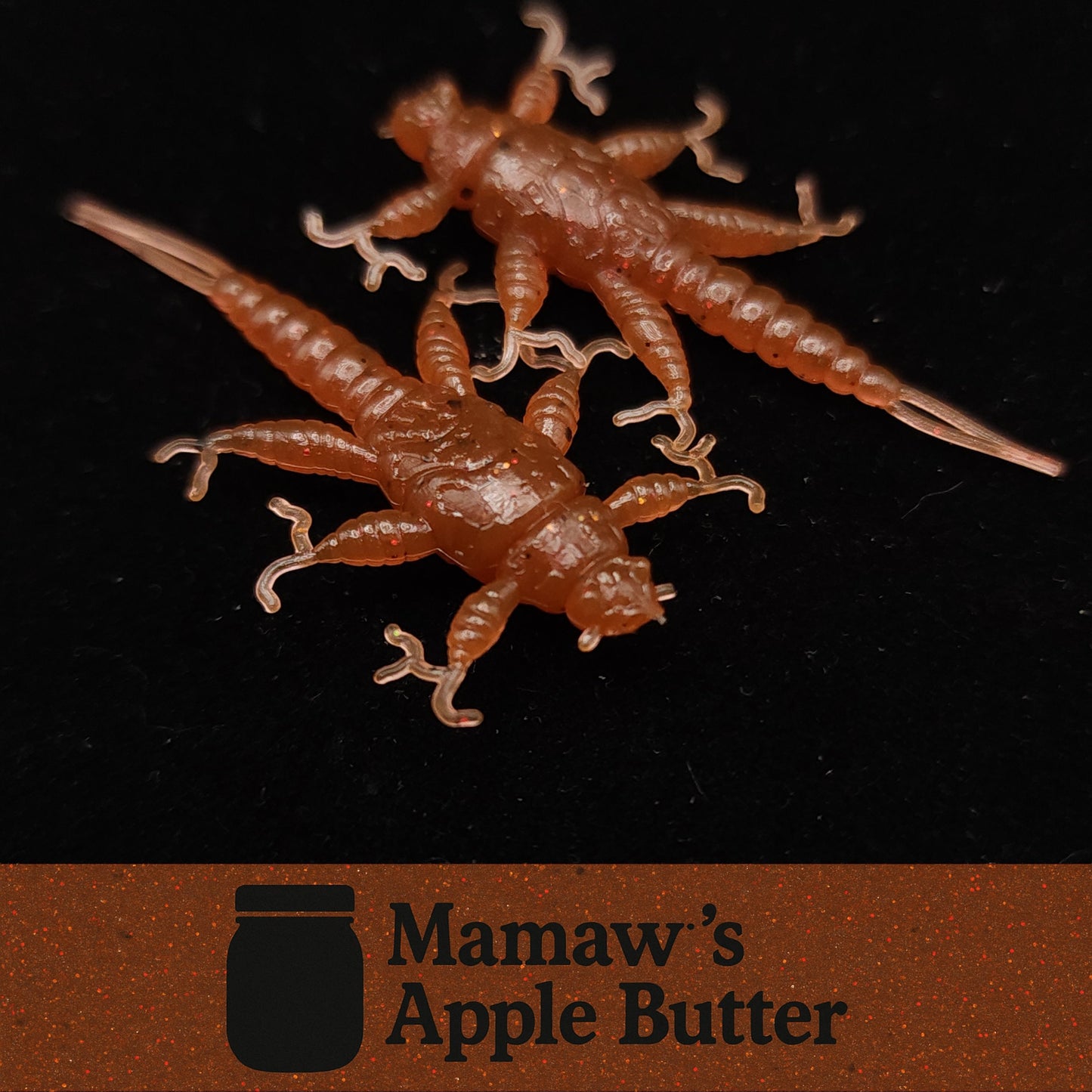 Creek Life Lure Co. Jar of 1.5" Inch Stonefly Larvae "The Morelkin"