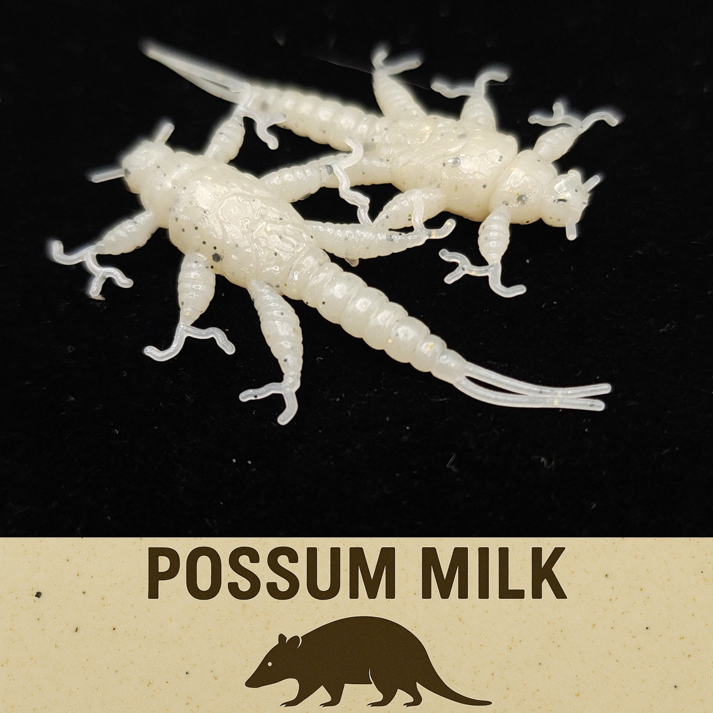 Creek Life Lure Co. Jar of 1.5" Inch Stonefly Larvae "The Morelkin"