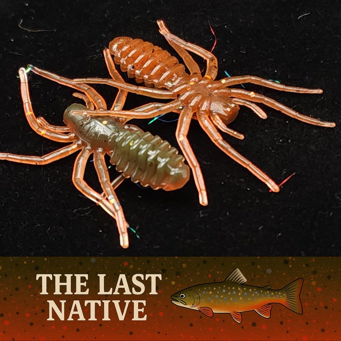 Creek Life Lure Co. 1" Micro Spider Bait "The Writing Spider"