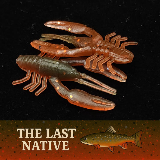 Creek Life Lure Co. 1" Inch Micro Crayfish "The Creek Crawler"