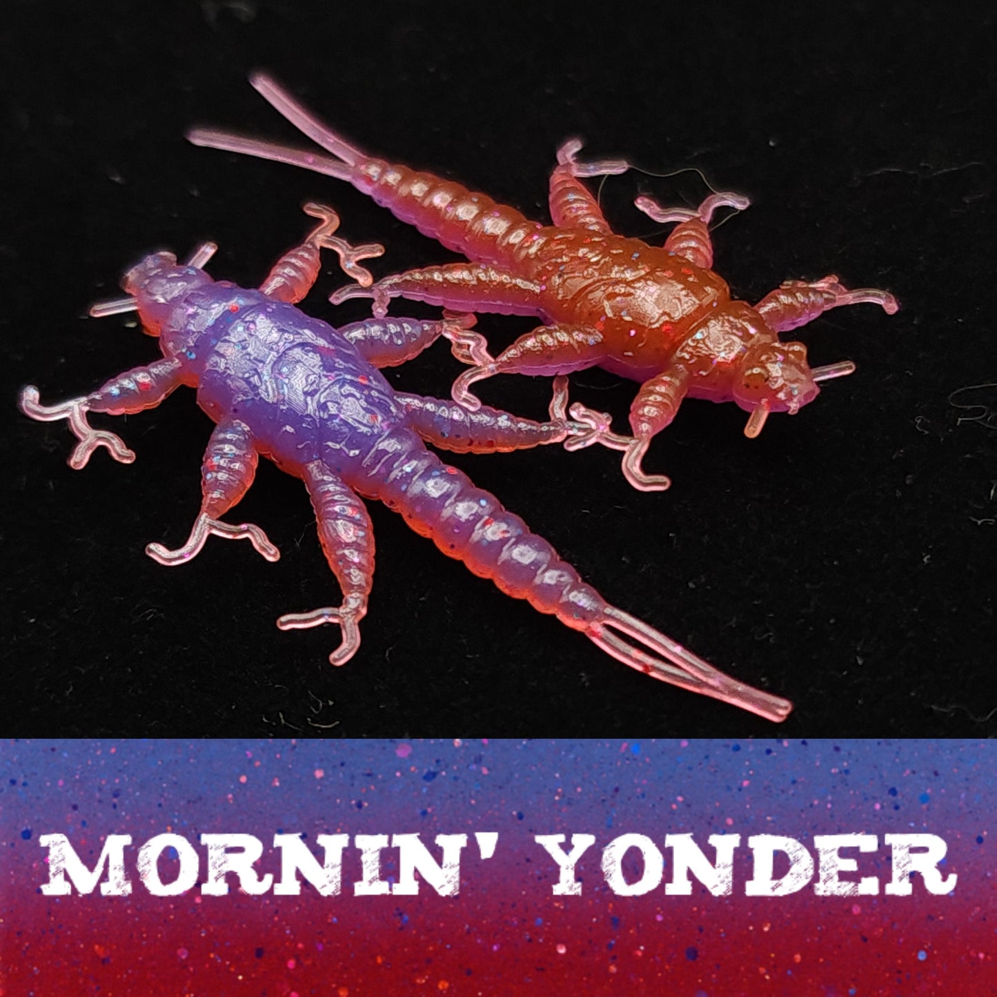 Creek Life Lure Co. Jar of 1.5" Inch Stonefly Larvae "The Morelkin"